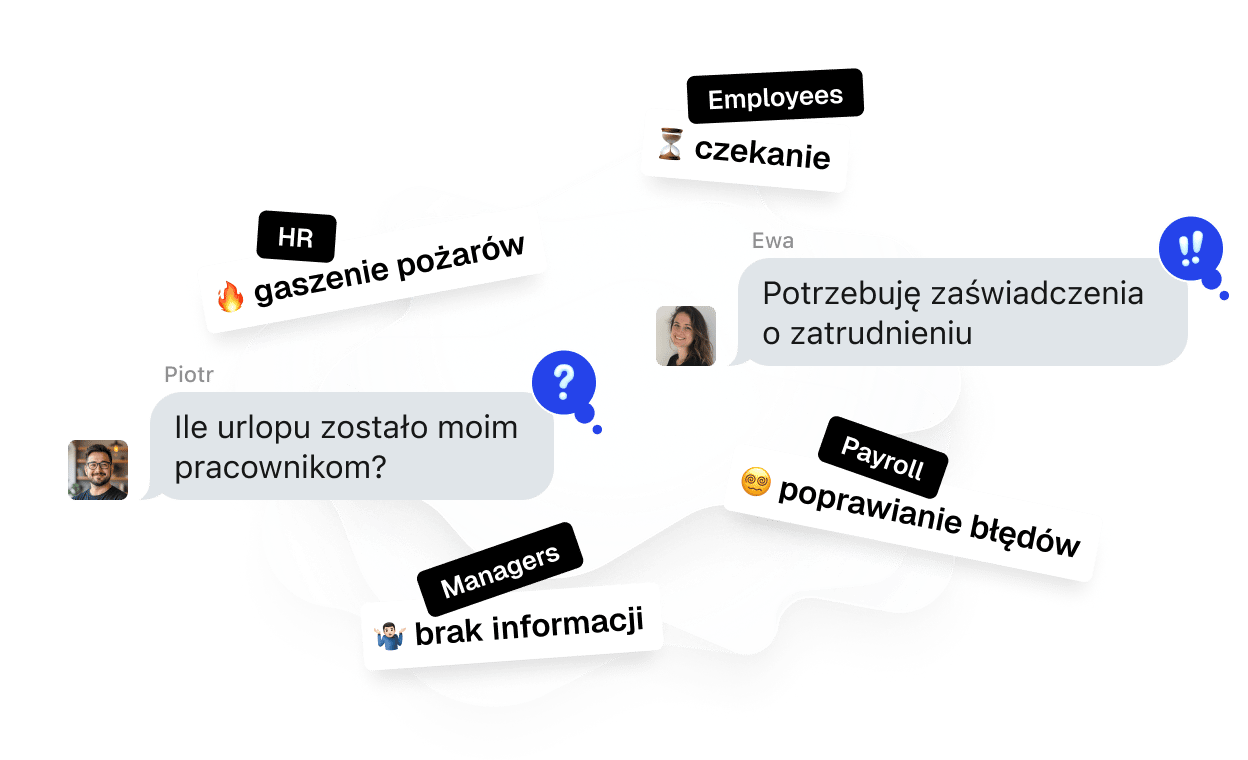 Employee self-service illustration without h PL